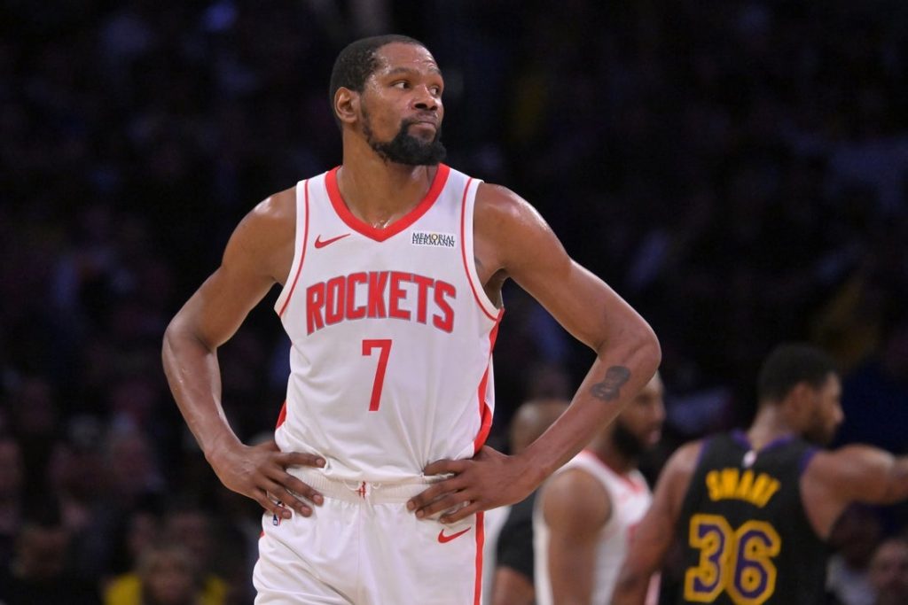 Giro muerto | Kevin Durant de los Rockets se perderá el Deporte 4 contra los Lakers