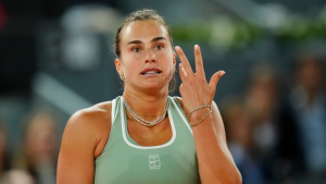 Aryna Sabalenka: Hailey Baptiste sorprende a la número 1 del mundo en Madrid Origin tras salvar seis victorias del partido en el choque de cierre de cuartos