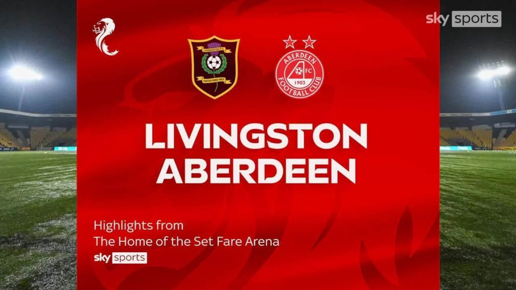 Livingston 2-2 Aberdeen | Lo más destacado de la Premiership escocesa