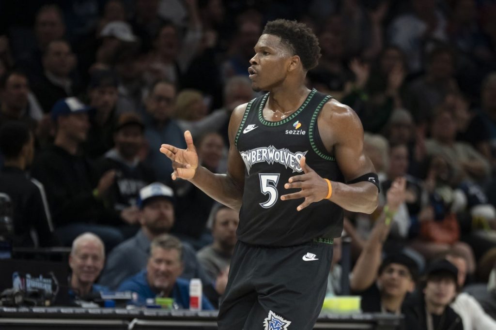 Giro muerto | Lista: No está claro tomar la mitad en el campo de Anthony Edwards de los Wolves