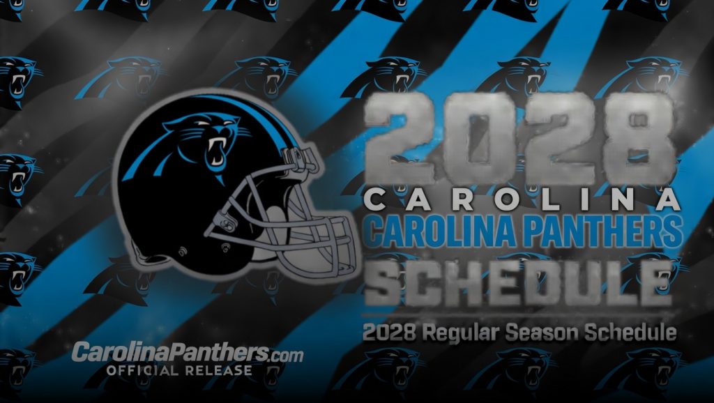 Agenda de los Carolina Panthers 2028: PDF imprimible, oponentes y fechas clave