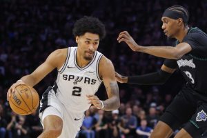 Giro muerto | Dylan Harper (rodilla) de los Spurs es cuestionable para el Deporte 5 contra los Wolves
