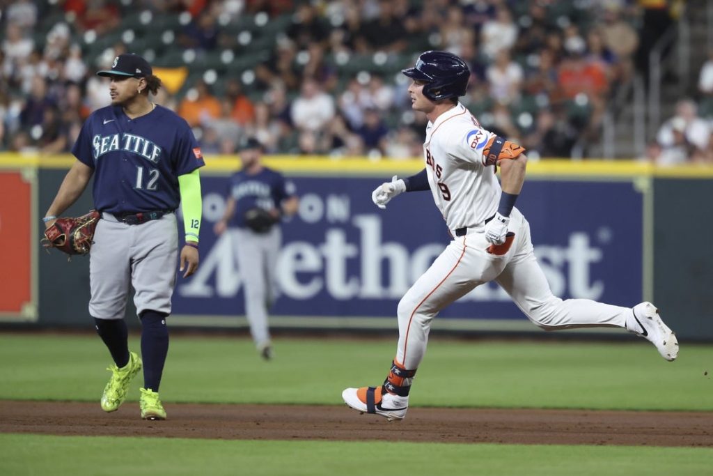Giro muerto | Zach Cole empuja a los Astros a superar a los Marineros en la décima entrada