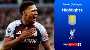 Aston Villa 4-2 Liverpool | Lo más destacado de la primera división