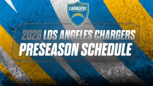 Agenda de pretemporada de Los Angeles Chargers 2026: horarios de inicio y PDF imprimible – Cuadros deportivos