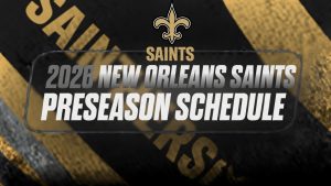 Agenda de pretemporada de los New Orleans Saints 2026: situaciones de inicio y PDF imprimible – Cuadros deportivos