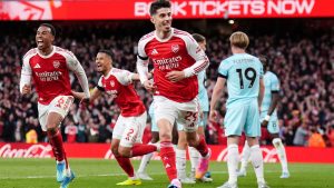 Arsenal 1-0 Burnley: Kai Havertz se clasifica como ganador, pero evita la tarjeta morada mientras los Gunners cambian a un resultado del título de la Premier League