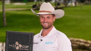 La Copa CJ Byron Nelson: Wyndham Clark viene de la espera de vencer a Si Woo Kim y Scottie Scheffler para ganar el cuarto evento del PGA Tour