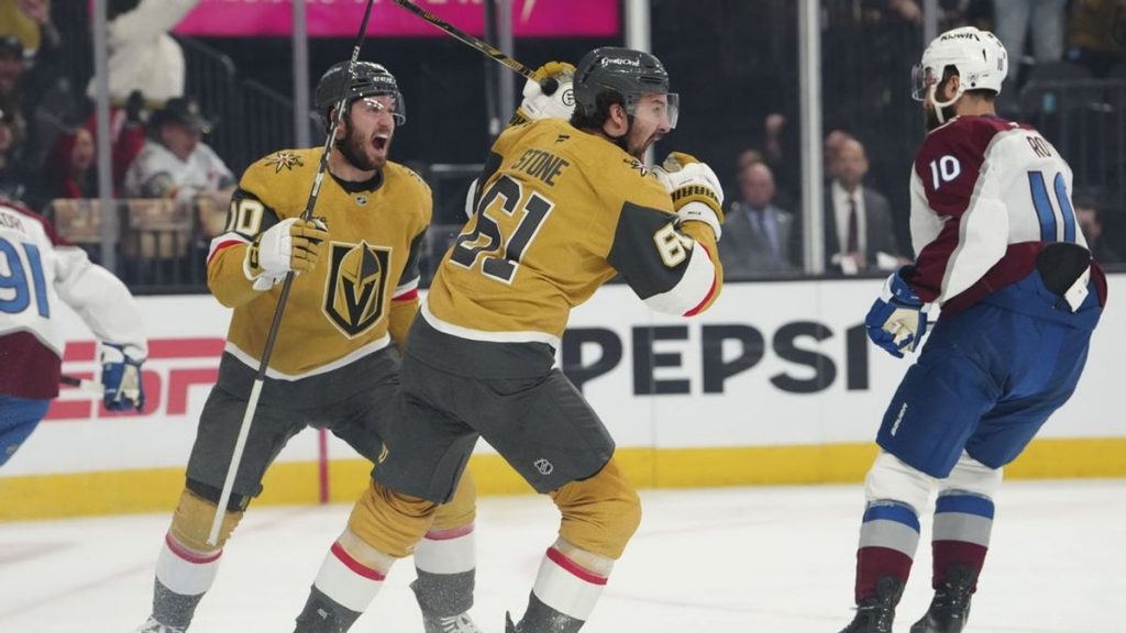 Los Golden Knights se dirigen a la final de la Copa después de barrer a Avalanche