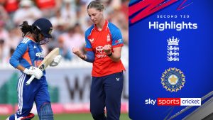 Lo más destacado: Serie de escenarios de Inglaterra con India después del cameo gradual de Freya Kemp