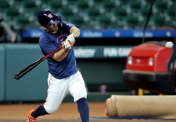 Los Astros reinstalan al 2B José Altuve (tensión indirecta izquierda) de IL