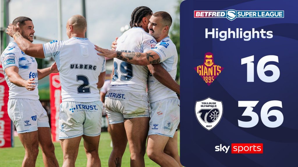 Gigantes de Huddersfield 16-36 Olympique de Toulouse | Lo más destacado de la Liga Gigante