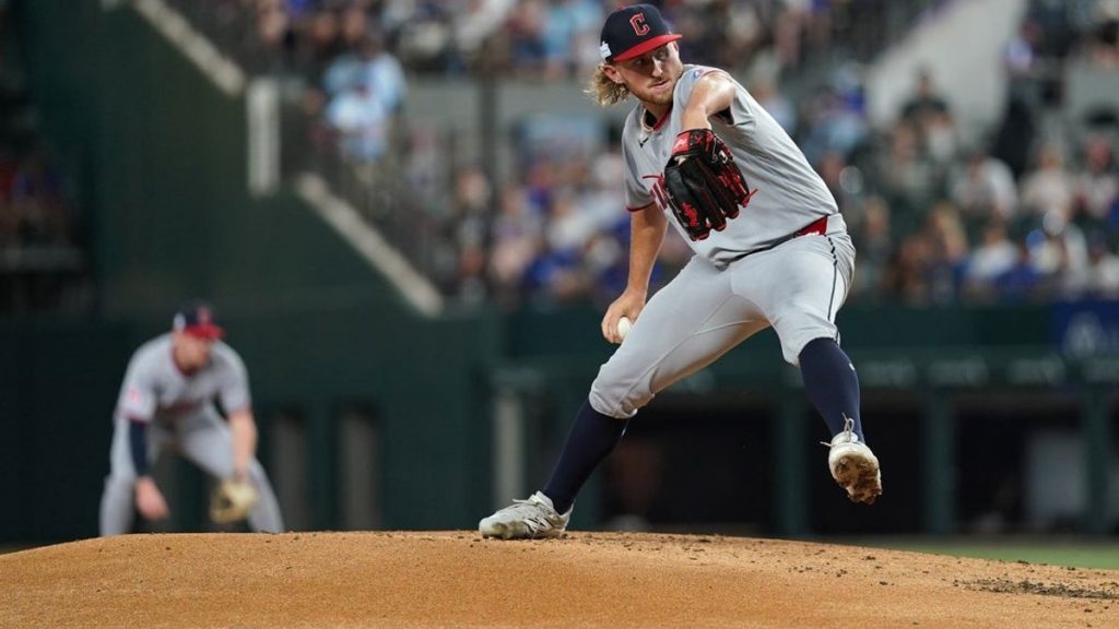 Tanner Bibee domina mientras los Guardianes excluyen a los Rangers