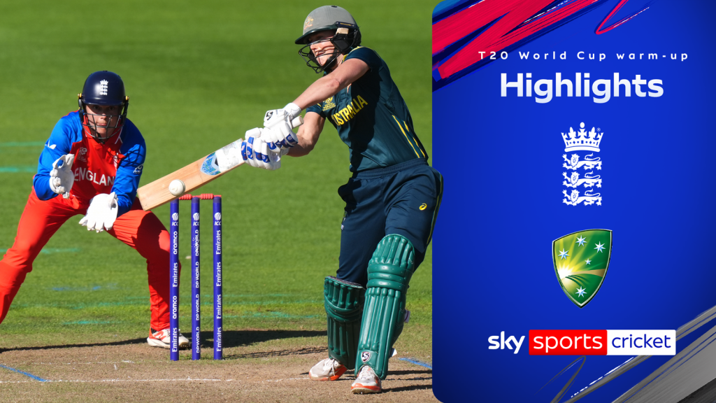 Inglaterra desciende a una derrota de 5 terrenos contra Australia en el calentamiento de la Copa Mundial Femenina T20 en Cardiff