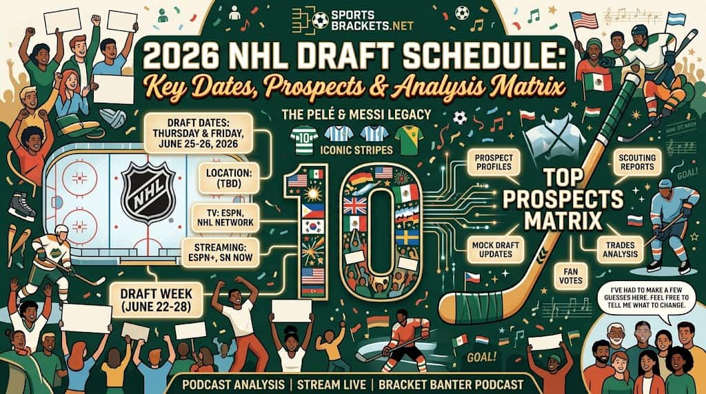 Draft de la NHL 2026: programación, narración y conocimiento televisivo