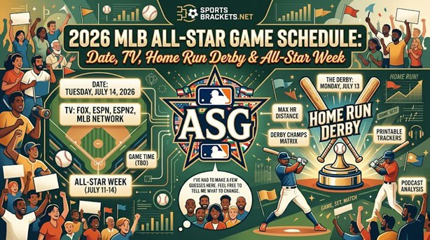 Calendario del deporte All-Star de la MLB 2026: fecha, televisión y Bolt Derby local