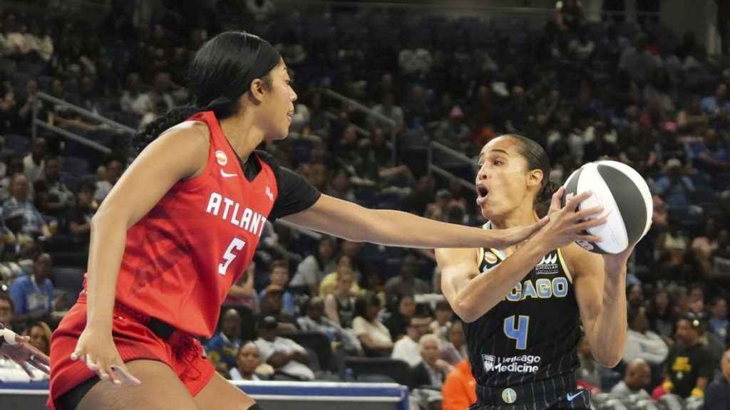 Sueña con Prime Sky mientras Angel Reese registra 17-17 doble-doble contra ex trabajadores