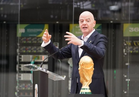 Infantino: la FIFA “ya no es rey del reino”, Estados Unidos controla la entrada