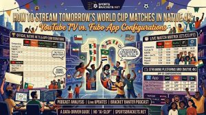 Transmitir la Copa del Mundo en 4K: YouTube TV vs Fubo Setup