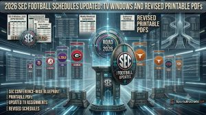 Horarios de fútbol de la SEC 2026 actualizados: ventanas de TV en vivo y archivos PDF imprimibles revisados ​​- Soportes deportivos