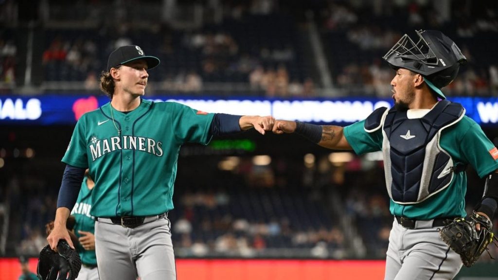 Dominic Canzone y Bryce Smith empujan a los Marineros sobre los Nacionales