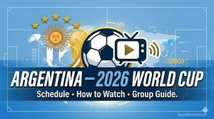 Argentina en el Mundial 2026: calendario, búsqueda y datos comunitarios J – Cuadros deportivos