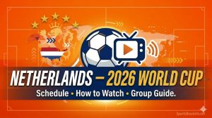 Países Bajos en el Mundial 2026: calendario, encuesta y libro electrónico de la comunidad F – Cuadros de actividades deportivas