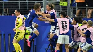 Con un gol tranquilo, Japón cumple con su plan contra Holanda en el primer partido