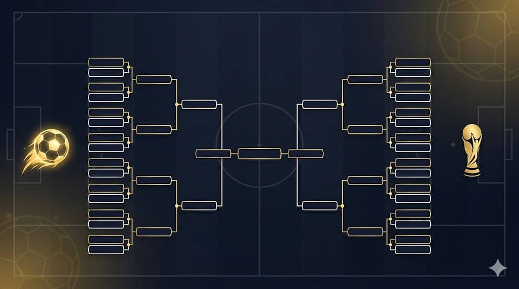 Calendario de los octavos de final de la Copa Mundial 2026 y cuadro eliminatorio imprimible – Cuadros deportivos