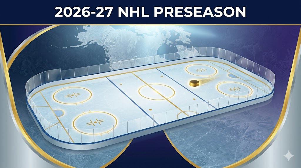 Calendario de pretemporada de la NHL 2026-27: fechas, enfrentamientos y TV (actualización por grupo) – Cuadros de acciones deportivas