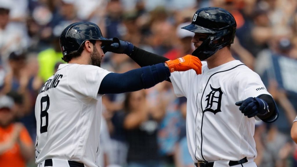 Dillon Dingler de los Tigres pega jonrón y remolca dos entradas para vencer a los Medias Blancas