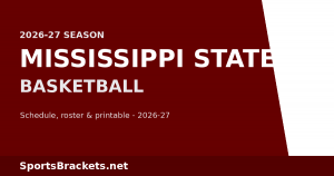 Agenda de baloncesto del estado de Mississippi 2026-27: fechas, lista, TV y PDF imprimible – Cuadros deportivos