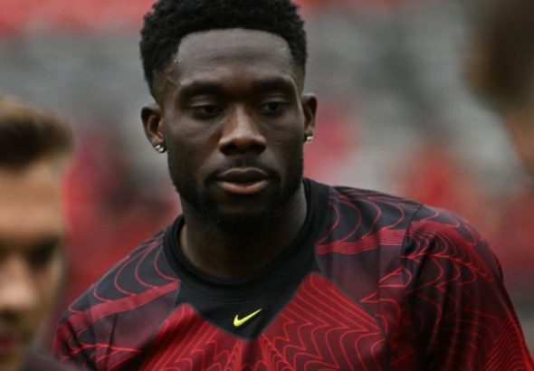 Se espera que el canadiense Alphonso Davies haga su debut en la Copa Mundial 2026 contra Suiza