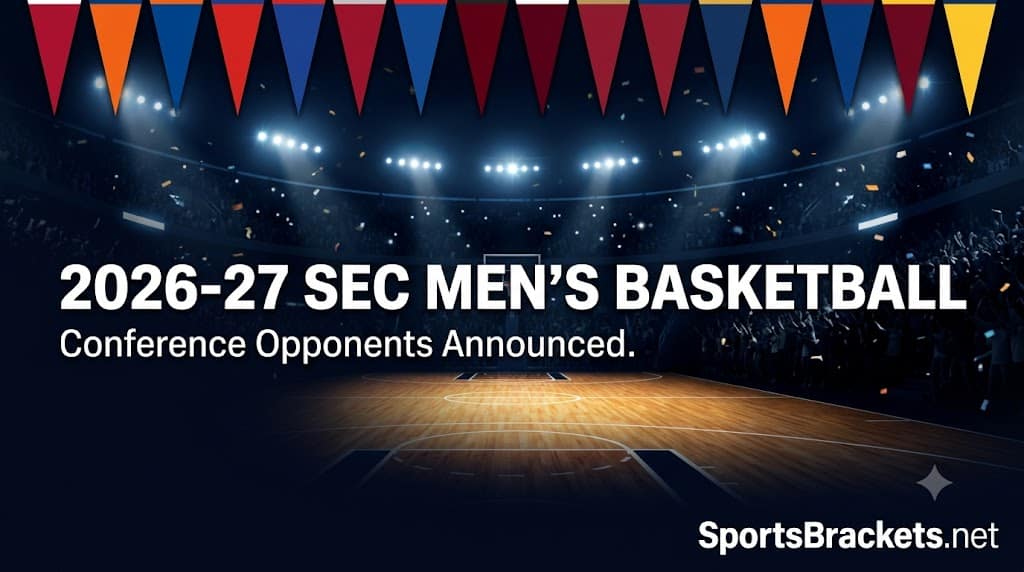 Calendario de baloncesto de la SEC 2026-27: los oponentes de la conferencia masculina se afirman para los 16 grupos