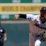 Eury Pérez lanza 7 entradas inspiradoras, los Marlins se alejan Atléticos