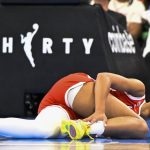 Aces All-Star A’ja Wilson (tobillo) ya no jugará contra Fever