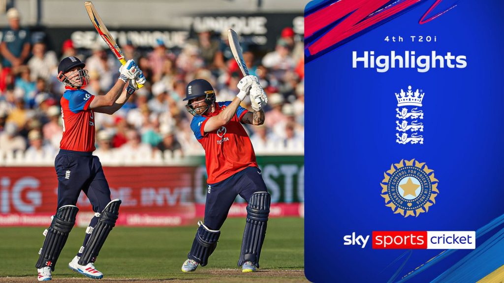 Inglaterra vs India | Aspectos destacados del 4.° T20I