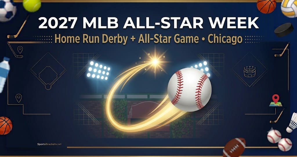 Semana del título All-Broad de la MLB 2027: Home Bustle Derby y juego por el título All-Broad en Wrigley Self-disciplina – Cuadros deportivos