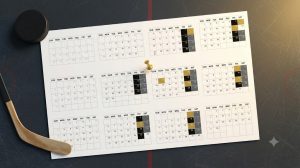 Calendarios imprimibles de programación de la NHL 2026-27: los 32 equipos, archivos PDF mes a mes – Cuadros deportivos